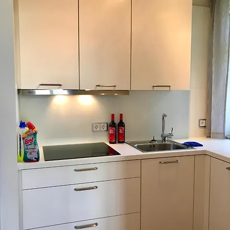 Edler Wohnraum Stadt-apartment Mit Balkon, Boxspringbett, Kaffeevollautomat, Kostenlosem Parkplatz Und Wlan Apartment
